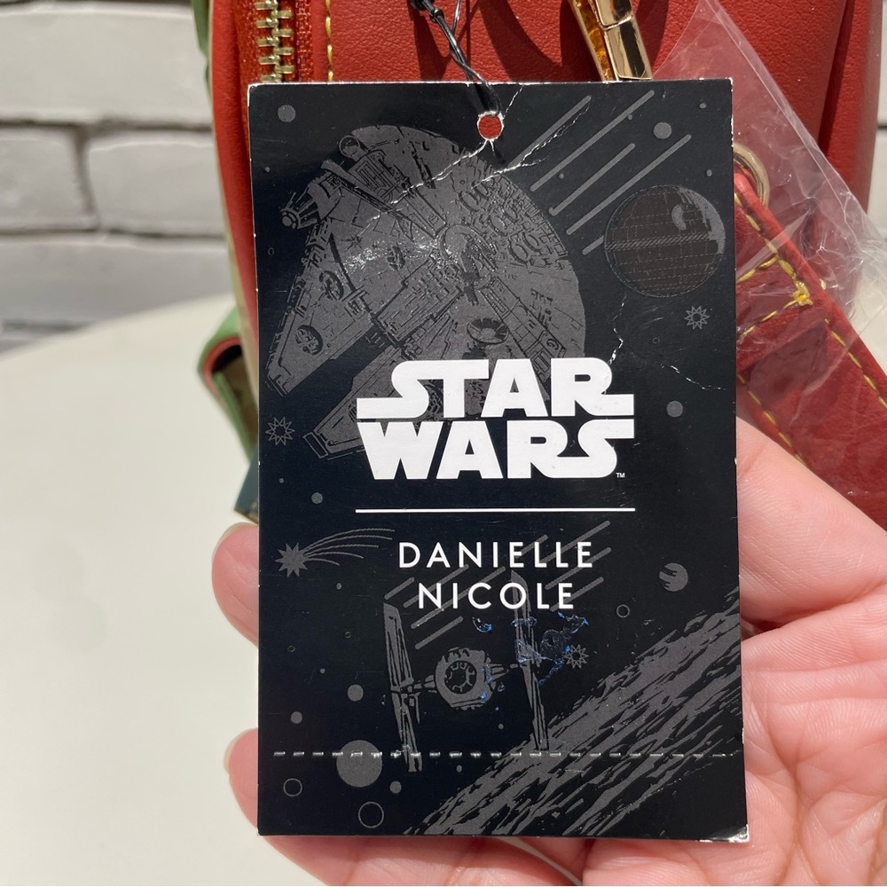 Star Wars x Danielle Nicole Ewok Endor Mini Backpack or Crossbody - Picture 8 of 14